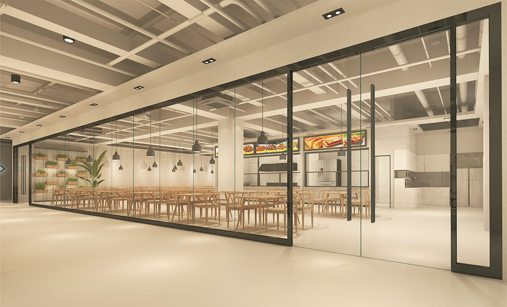云康集团负一楼餐厅